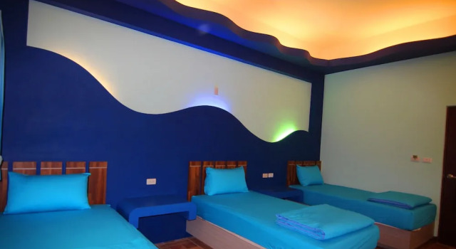 Трёхместный номер Standard 潛水莊園Diving B&B