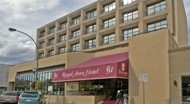 Royal Anne Hotel, Foglalás Szálloda Kelowna Brit Columbia