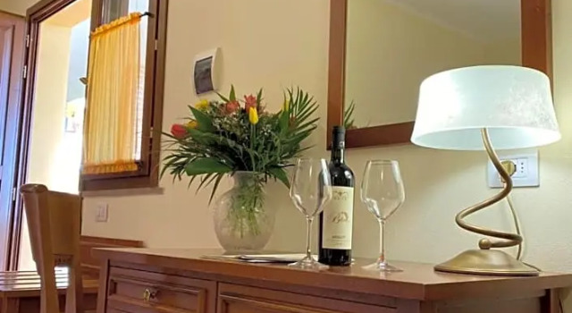 Номер Standard с видом на бассейн Hotel Ristorante Le Querciolaie dei Ricci