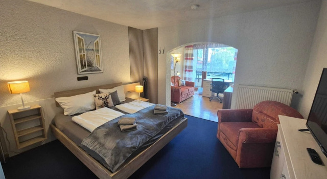 Двухместный номер Comfort с балконом Landhotel Schönblick