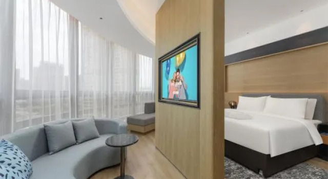 Двухместный люкс Standard Park Inn by RadissonQuanzhou Ancient CityXintian City Square