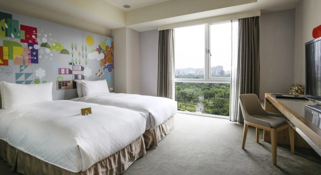 Standardowy dwuosobowy pokój Dandy Hotel-Daan Park Branch