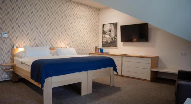 Номер Deluxe HOTEL Hraniční zámeček