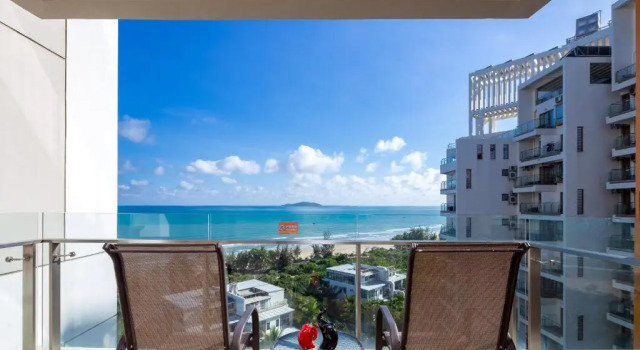 Двухместный номер Standard с видом на море Отель Sanya Seacube Holiday