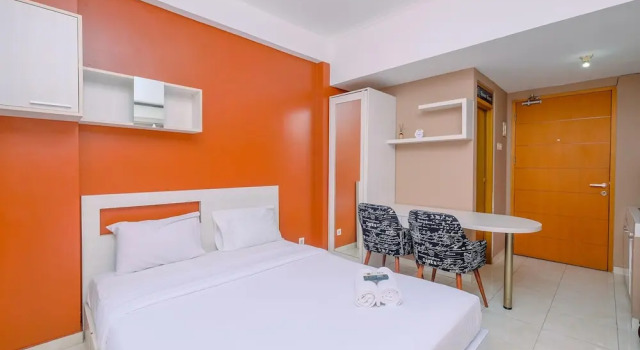 Warm And Cozy Stay Studio Apartment Margonda Residence 2, Rezervasyon Daire Depok West Java