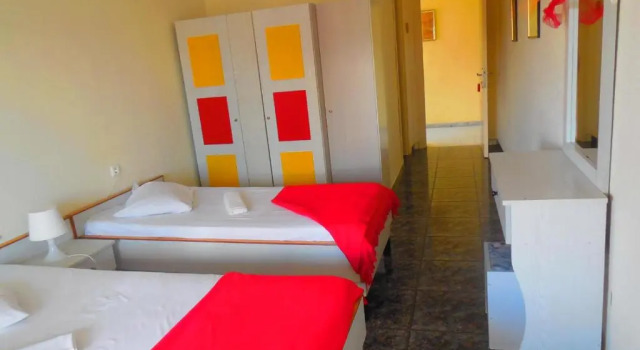 Студия с балконом и с видом на море Hotel Dias Apartment