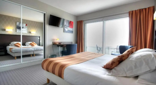 Двухместный номер Standard с видом на море Hôtel La Petite Sirène Quiberon