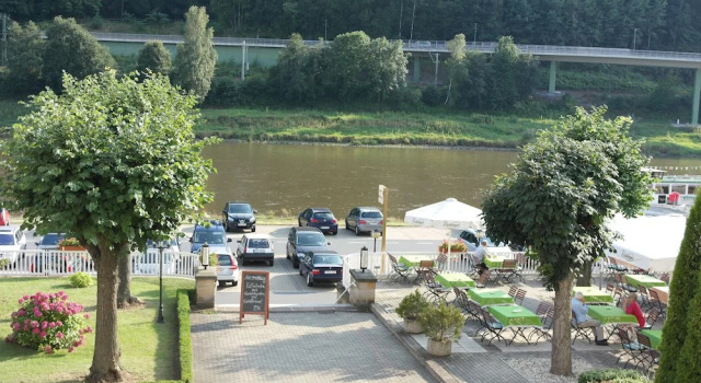 Полулюкс с видом на город Elbhotel Bad Schandau