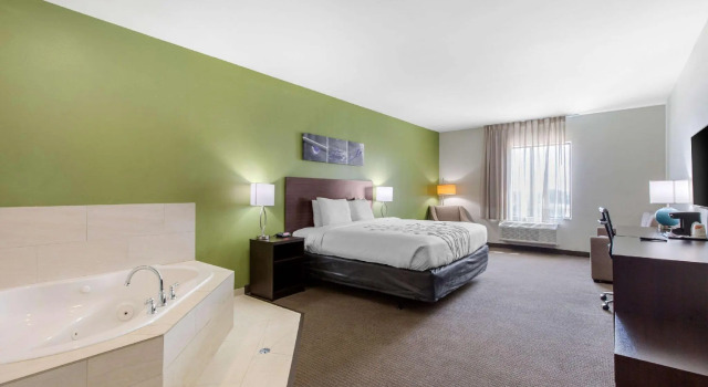 Двухместный люкс Sleep Inn & Suites Galveston Island