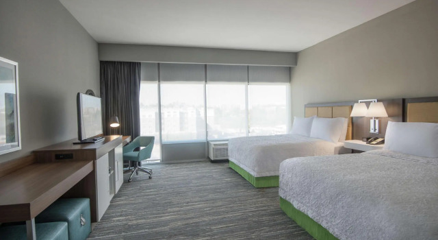 Четырёхместный номер Standard Hampton Inn & Suites Tallahassee Capitol-University