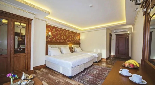 Трёхместный номер Deluxe с видом на город Lausos Palace Hotel Şişli