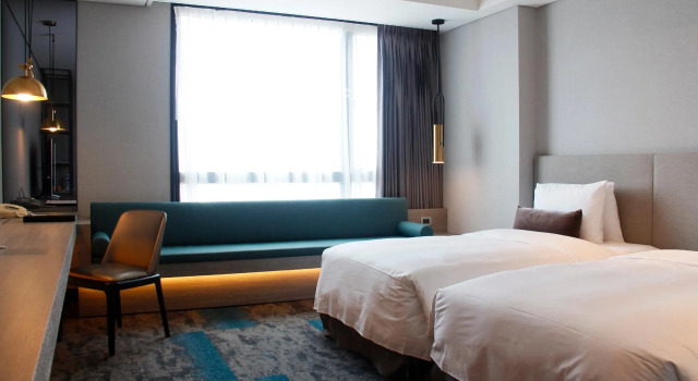 Двухместный номер Deluxe Queena Plaza Hotel