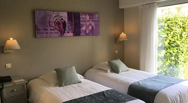 Номер Standard Logis Hôtel Val de Vienne