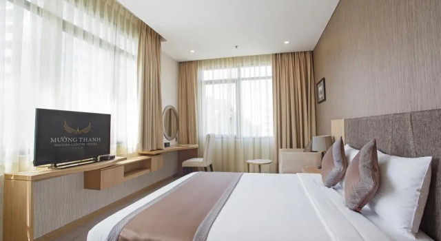 Номер Deluxe Muong Thanh Grand Saigon Centre Hotel