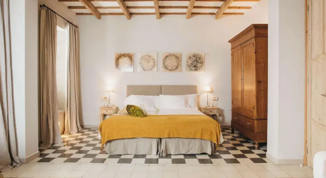 Люкс с балконом Jardí de Ses Bruixes Boutique Hotel