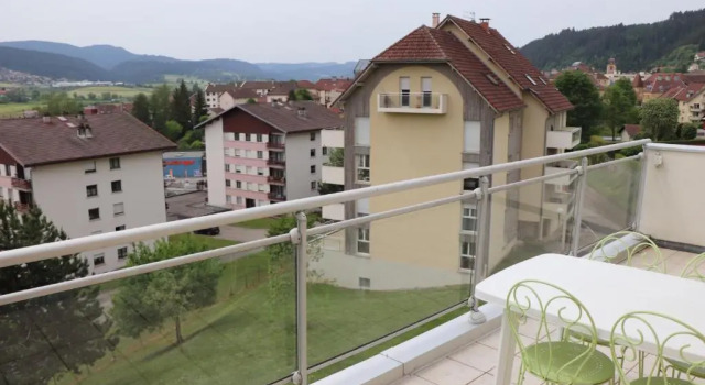 Апартаменты Morteau: Superbe appartement avec vue panoramique