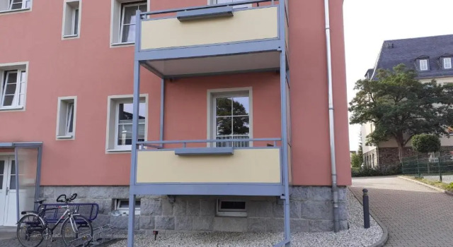 Ferienwohnung - August-Bebel-Str. 19, Boek Hotel Oelsnitz Saksen