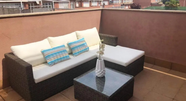 Apartment with 3 bedrooms in el Gran Alacant with shared pool enclosed garden and WiFi 1 km from the beach