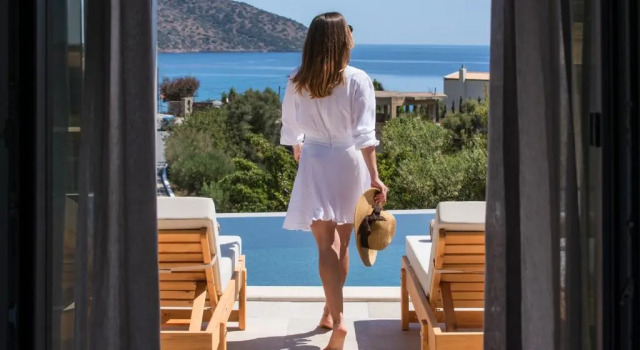 Коттедж Luxurious Sea View Villa in Agios Nikolaos