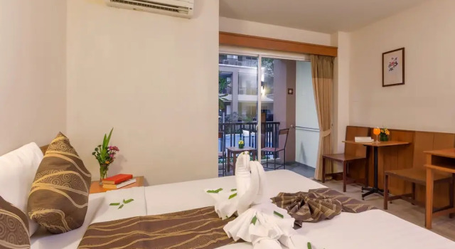 Номер Standard с балконом и с красивым видом из окна Authong Residence