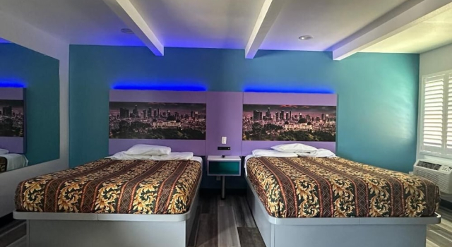 Четырёхместный номер Standard Fountain Inn Motel - Alhambra, Los Angeles