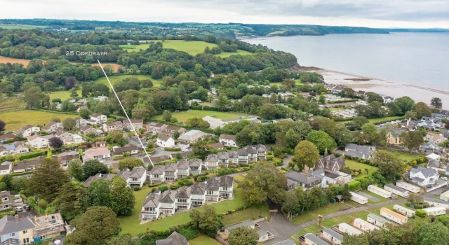 Апартаменты 25 Coedrath Park - Sea Views From Balcony Short Walk to Beach Parking