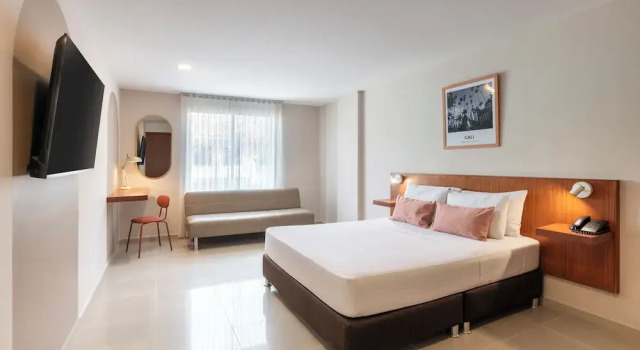 Habitación doble Superior con balcón Hotel MS Chipichape Plus