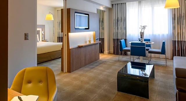 Двухместный люкс с диваном Novotel Lugano Paradiso