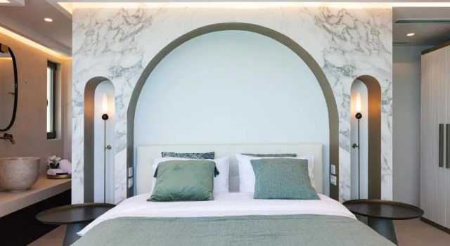 Трёхместный номер Superior с видом на море Naiades Boutique Hotel - Adults Only