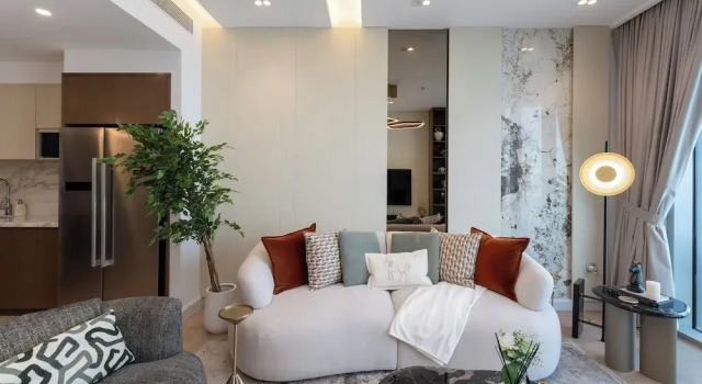 Beach Isle 2, Emaar Beachfront - Mint Stay, Забронировать Апартаменты/квартира Дубай Эмират Дубай, рядом с Международный яхт-клуб Дубая