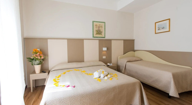 Трёхместный номер Standard с балконом Hotel Giulietta
