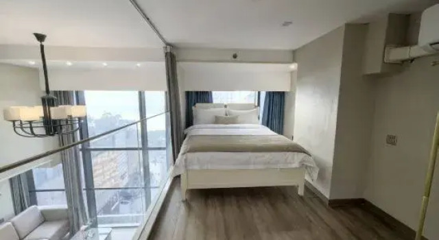Двухместный люкс с видом на реку Gufengli River View Homestay (Wu Yi Square IFS)