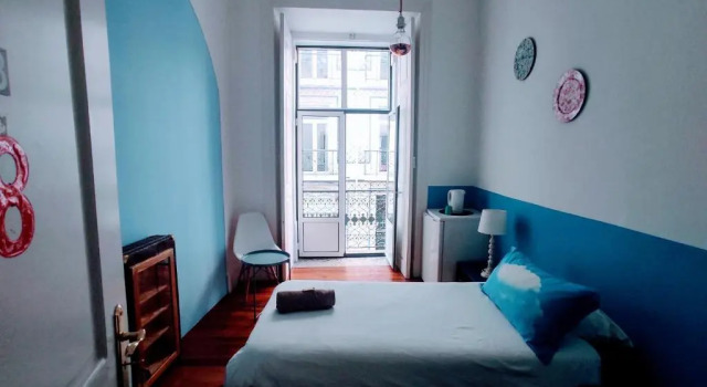 Одноместный номер Standard с балконом No Limit Alfama Guesthouse