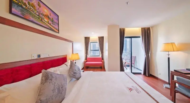 Одноместный номер Standard c 1 комнатой с балконом и с красивым видом из окна Poulo Wai Hotel, Trademark Collection by Wyndham