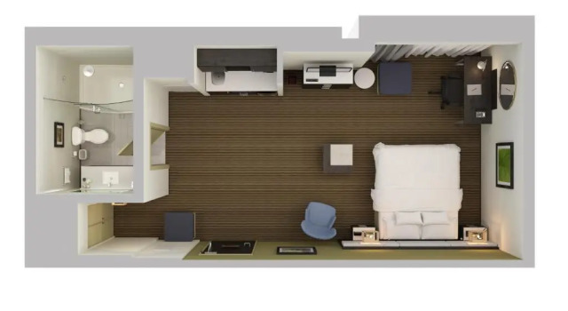 Номер Standard The Hollis Halifax - a DoubleTree Suites by Hilton