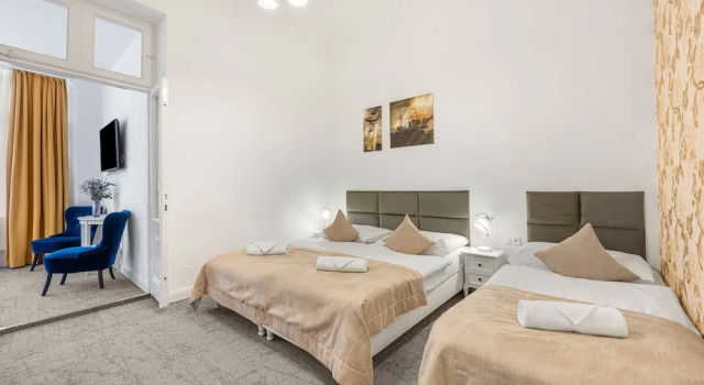 Семейный номер Standard с 2 комнатами с видом на внутренний двор Downtown Bratislava B&B