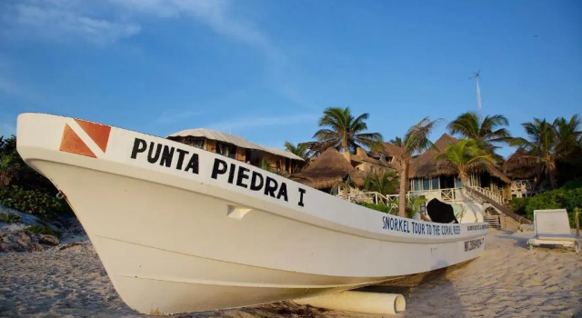 Четырёхместный номер Royal с видом на море Punta Piedra Beach Posada