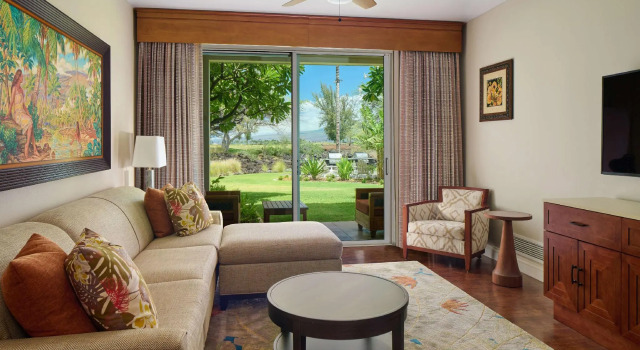 Номер Deluxe c 1 комнатой Hilton Grand Vacations Club Kings Land Waikoloa
