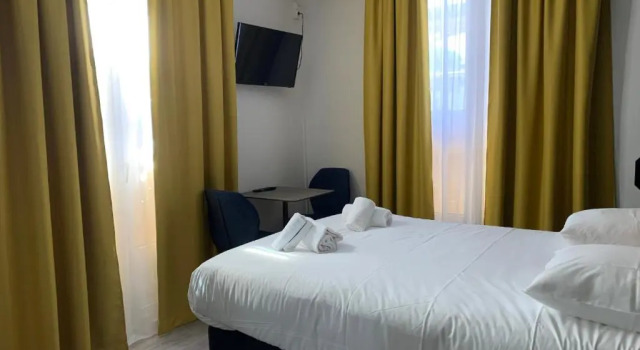 Двухместный номер Deluxe с балконом и с видом на море Hotel Le Cosy Riva Bella