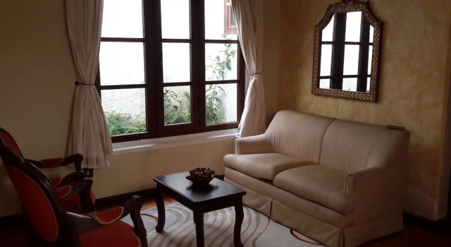 Люкс Premium c 1 комнатой с видом на сад Hotel Mansión de la Antigua