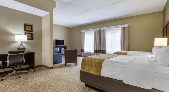 Четырёхместный люкс Comfort Inn & Suites Mocksville I-40