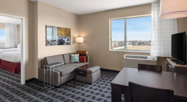 Четырёхместный люкс c 1 комнатой с видом на город TownePlace Suites by Marriott Twin Falls