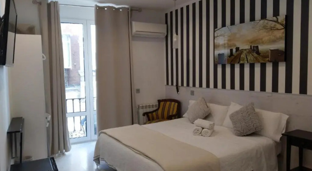 Двухместный номер Deluxe с видом на город Hostal Mendoza