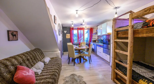 Studio In Orcieres With Wonderful Mountain View And Wifi 2 Km From The Slopes