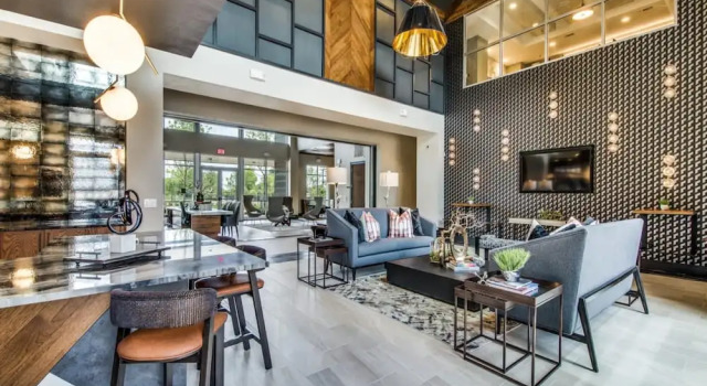 Апартаменты Modern & Chic 1BR Luxury Apts Close to Downtown & Airport