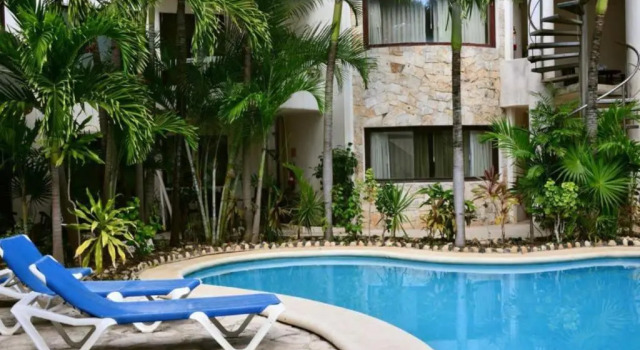 Студия Standard 3 Bedroom Suite in DT Playa del Carmen with Pool!
