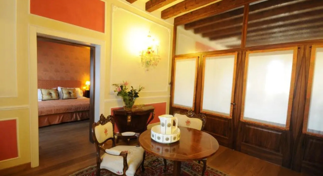 Семейный номер Standard с видом на сад Relais Alberti