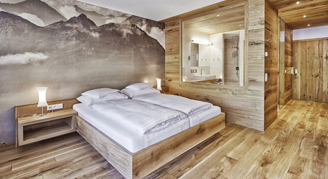 Двухместный номер Standard с балконом и с видом на горы Sporthotel Silvretta Montafon