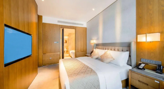 Двухместный люкс Deluxe Wyndham Shiyan Downtown