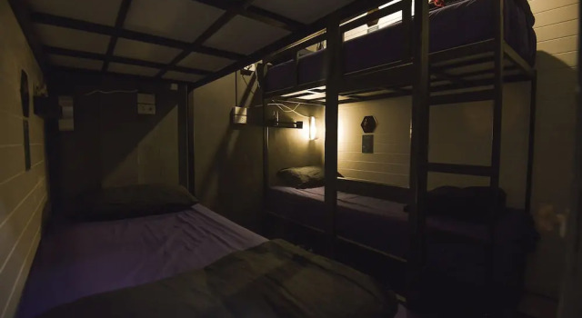 Кровать в общем номере Dpm Hostel Bangkok